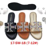 ANGEL CROSS FLAT SLIPPERS