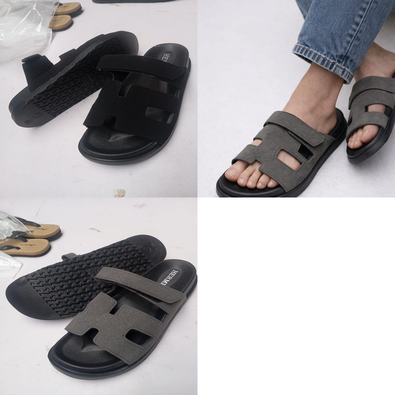 958d29ac-82c6-4f4d-bf37-cbbaf347d6c4-3 HERMES UNISEX SLIPPERS - Image 1