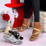 EGO LOW HEELS SANDALS/SLIPPERS