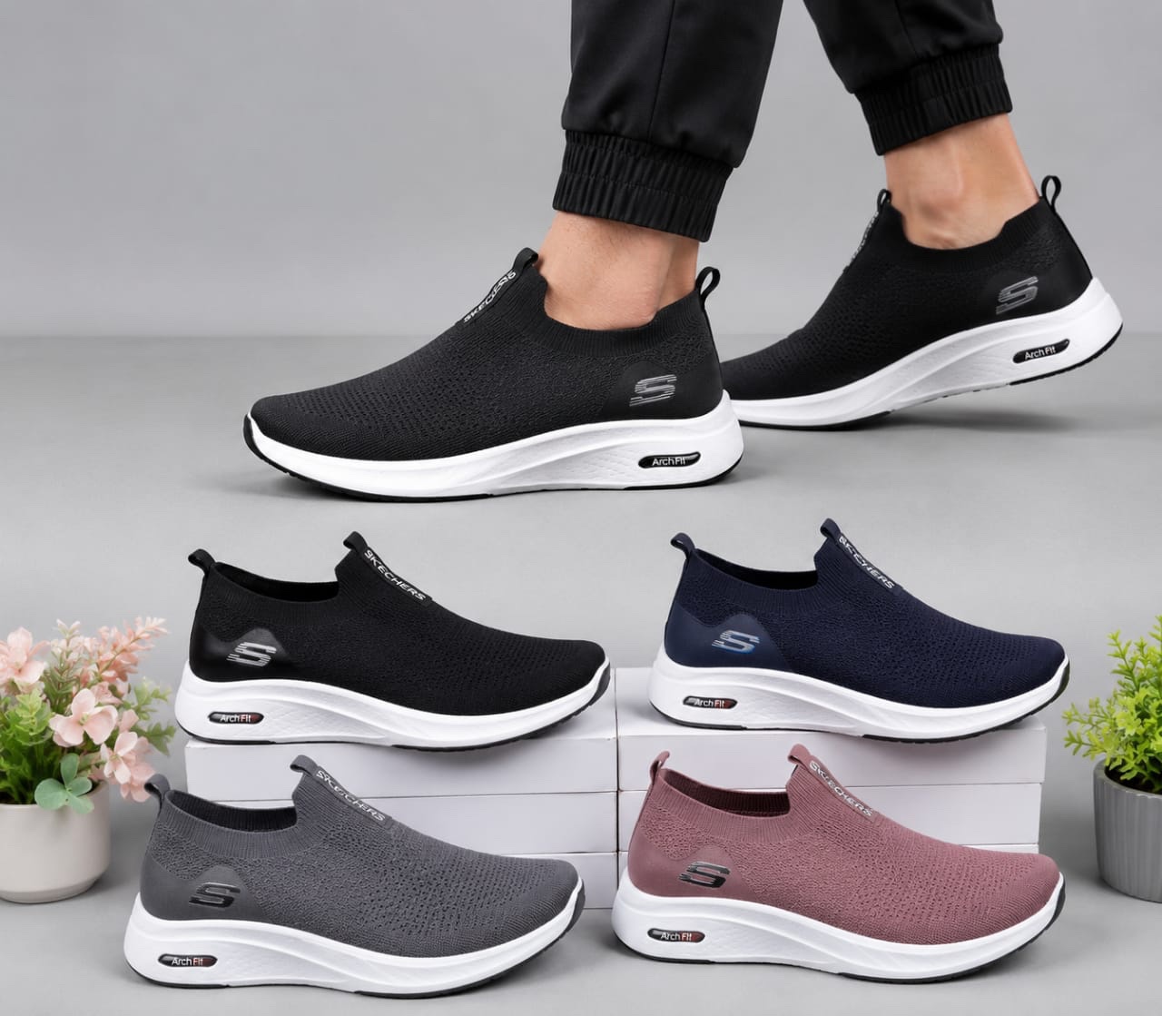 b4bc3054-ac0e-4d99-996d-9c3e24e5210c SKECHERS SPORT SHOES - Image 1
