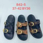2 Buckle Jensei high sole Slippers