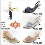 NORA SET LOW HEEL HALF SHOE
