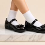 Girls School Bow Shoe