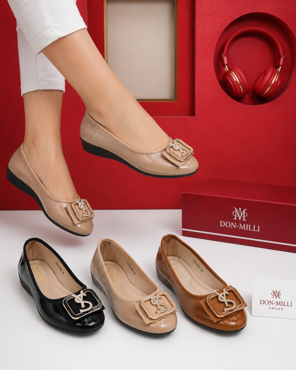 8bf5b9bc-536d-4270-9755-cbb42ddc05ae OLIVERIA FEMALE FLAT SHOE - Image 1