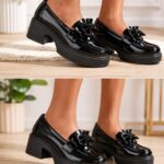 LADIES LOAFERS WITH BOW
