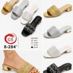 SIMI LOW BLOCK HEEL SLIPPERS