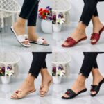 BERRY FLAT SLIPPERS