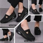 BLACK HIGH SOLE SOCKS